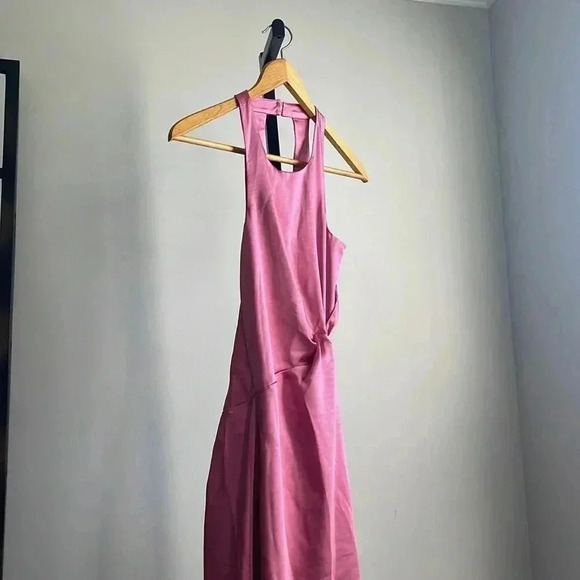 NWT For Love And Lemons Pink Taliah Maxi Dress - Picture 6 of 6